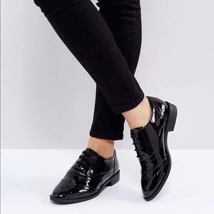 ASOS Manic flat brogues